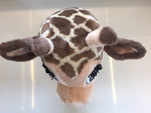 122c-Kostüm-Giraffen-Maskottchen