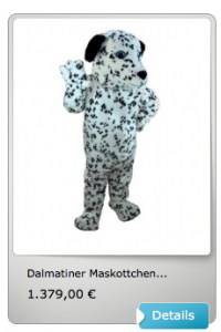 Dalmatiner-Kostüm