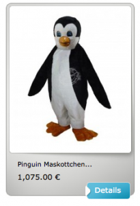 Pinguin-Lauffigur